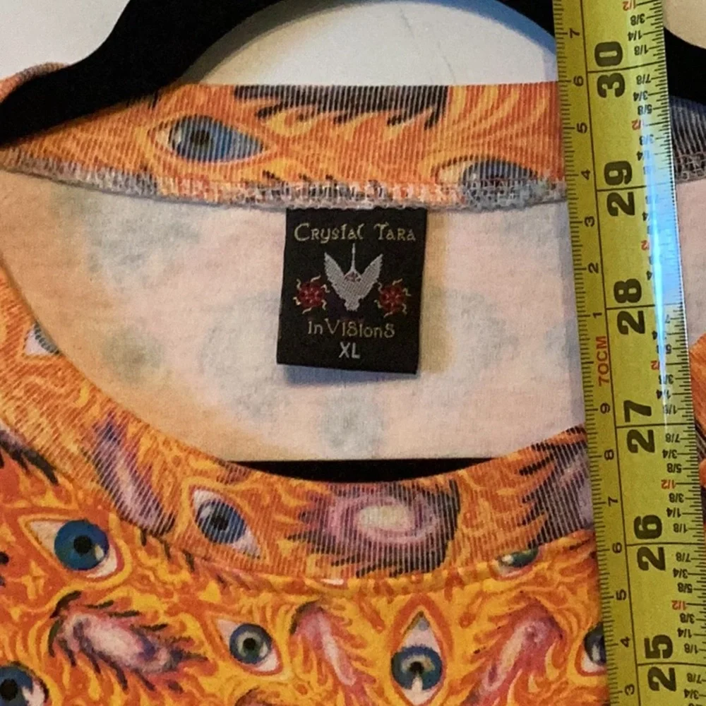 Vibrant Orange Graphic Tee - Picture 2 of 5